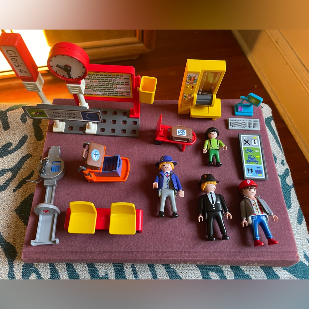 Playmobil Partial Set of Train Station
